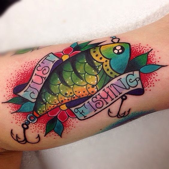 fishing tattoo