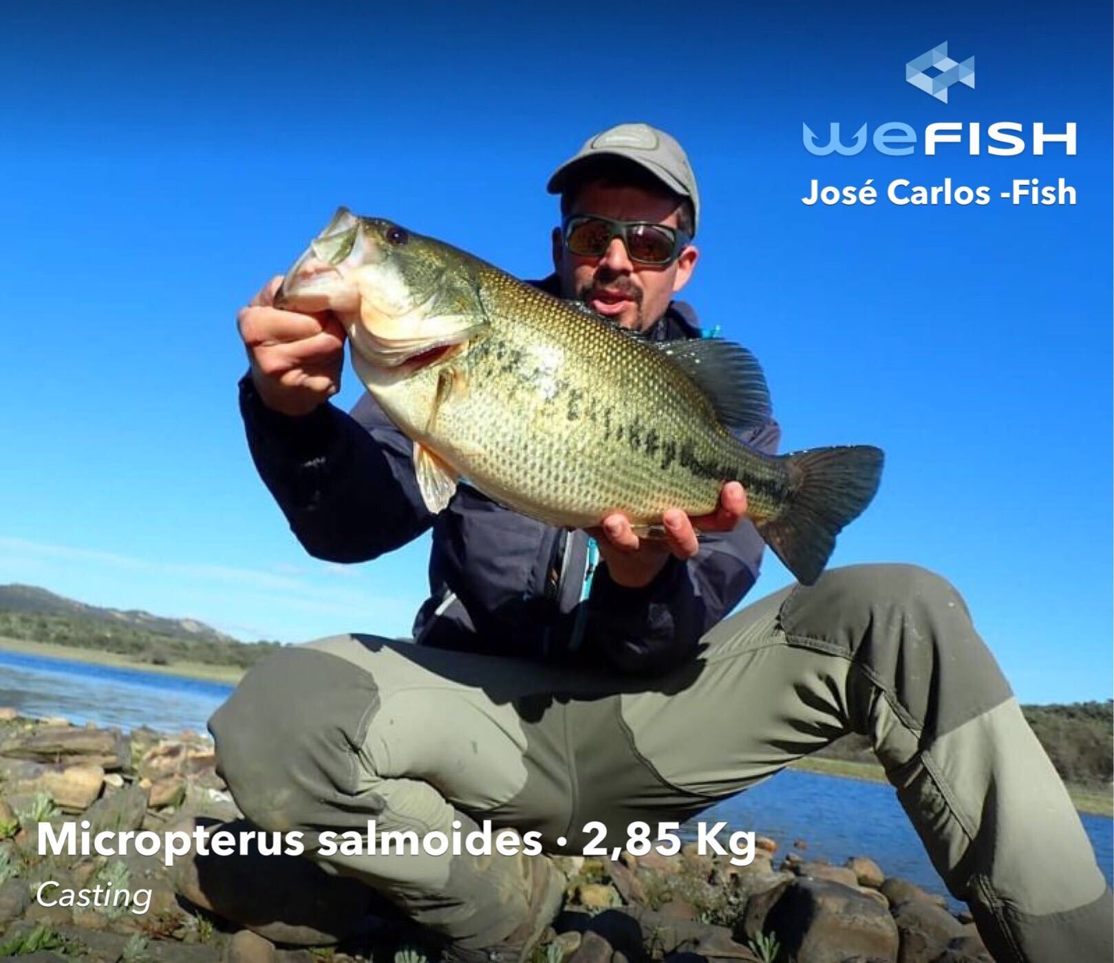 Black Bass WeFish, fishing in Extremadura