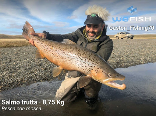 WeFish Salmon caught in Tierra del Fuego