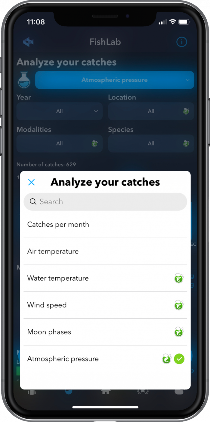 The Power Garage - Track pressure trends for greater fishing success!  Fishing is normally best during rising barometric pressure and for the  first hour of falling pressure. Sudden changes in barometric pressure