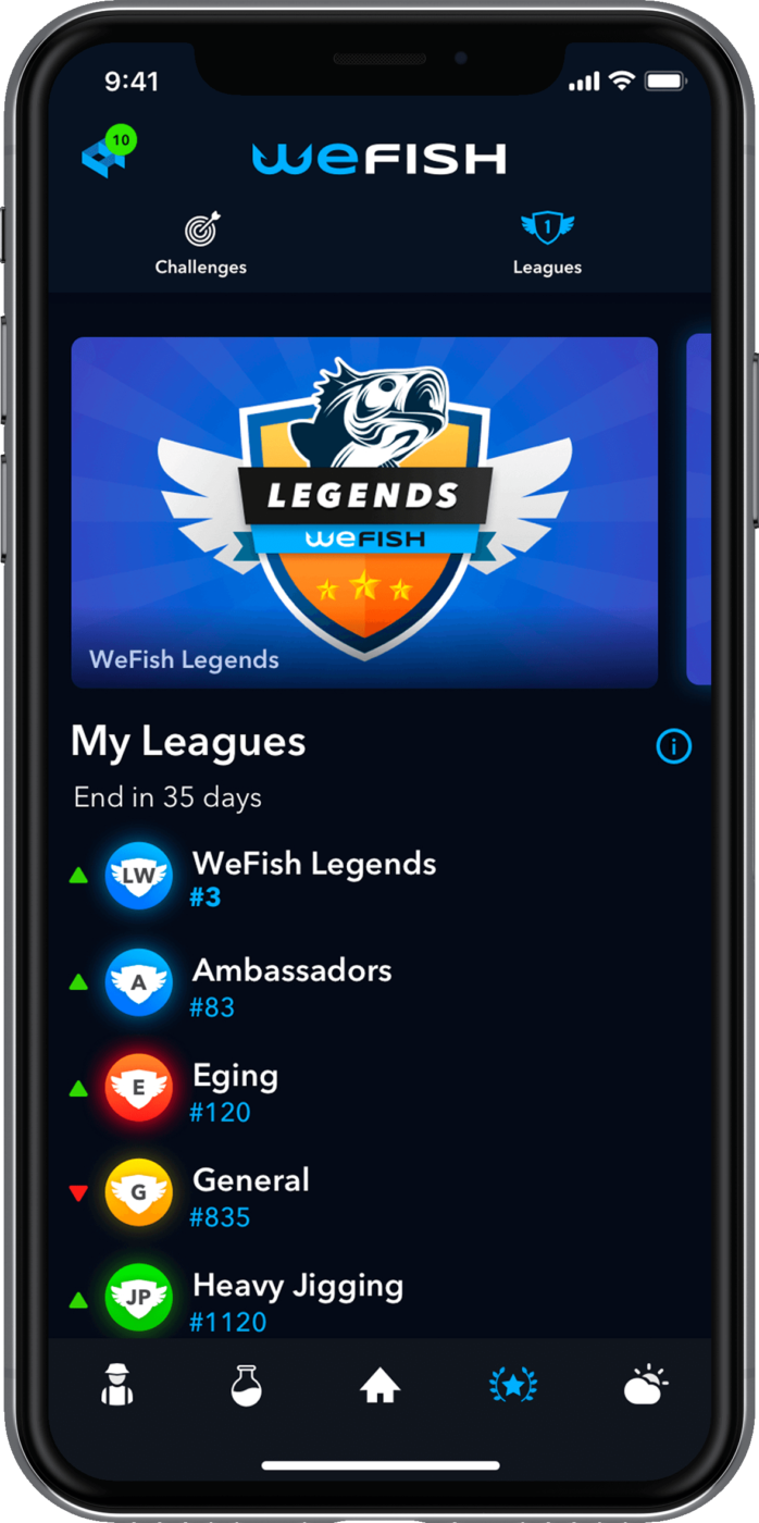 WeFish Leagues